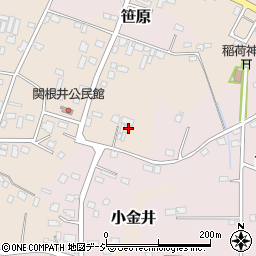 栃木県下野市小金井1799周辺の地図