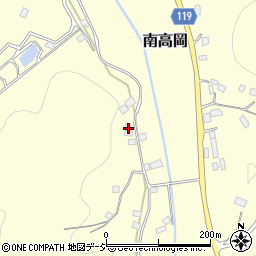 栃木県真岡市南高岡1395周辺の地図