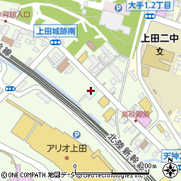 ろうきんローンセンター　上田周辺の地図