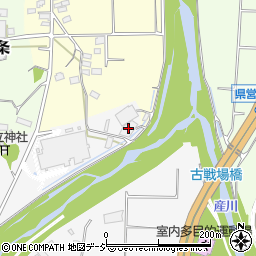 長野県上田市築地821周辺の地図