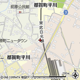 栃木県栃木市都賀町合戦場666-1周辺の地図