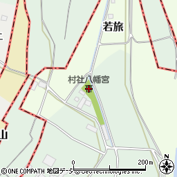 村社八幡宮周辺の地図