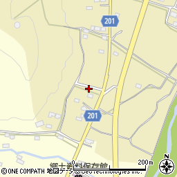 栃木県佐野市船越町2611周辺の地図