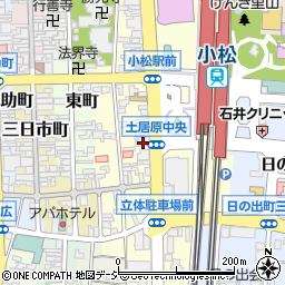 石川県小松市土居原町200-1周辺の地図