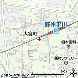 栃木県栃木市大宮町2550-1周辺の地図