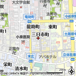 石黒紙店周辺の地図
