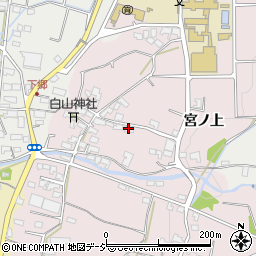 宮ノ上公民館周辺の地図