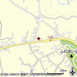 榛名上室田郵便局周辺の地図