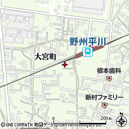 栃木県栃木市大宮町2550-3周辺の地図