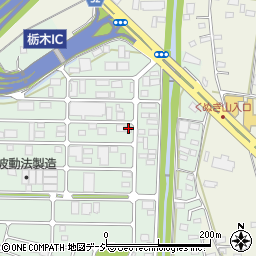 シティパル栃木周辺の地図