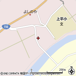 富山県南砺市皆葎693周辺の地図