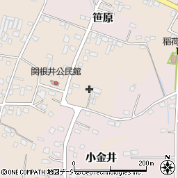 栃木県下野市小金井1799-2周辺の地図