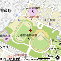 石川県小松市末広町周辺の地図