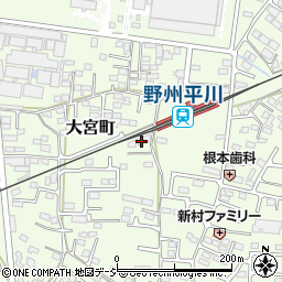 栃木県栃木市大宮町2550周辺の地図