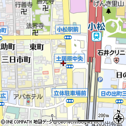 松屋旅館周辺の地図