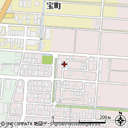 石川県小松市沖町チ33周辺の地図