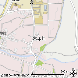 長野県上田市芳田宮ノ上周辺の地図