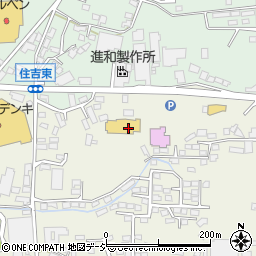 甲信ふそう上田サービスセンター営業周辺の地図