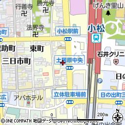partyTRUMP パーティートランプ 小松駅前周辺の地図