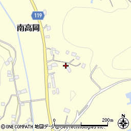 栃木県真岡市南高岡1247周辺の地図