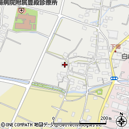 長野県上田市殿城下郷355周辺の地図