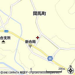 栃木県佐野市閑馬町2453周辺の地図