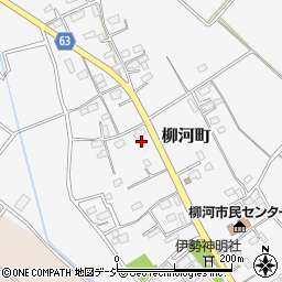 茨城県水戸市柳河町819-7周辺の地図