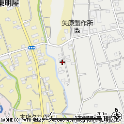 群馬県高崎市箕郷町矢原155-6周辺の地図