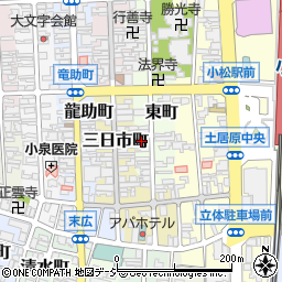 石川県小松市東町49周辺の地図