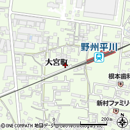 栃木県栃木市大宮町2548-4周辺の地図