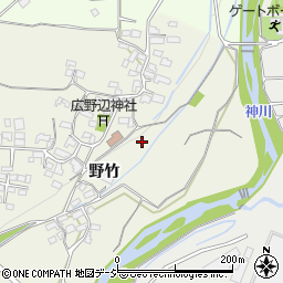長野県上田市古里野竹426-1周辺の地図