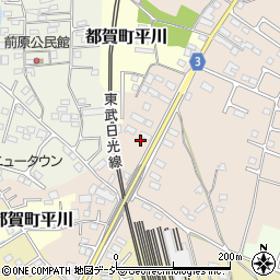 栃木県栃木市都賀町合戦場694周辺の地図