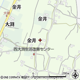 茨城県笠間市大渕1738周辺の地図