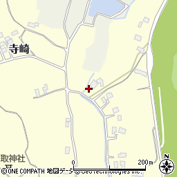 茨城県笠間市寺崎295周辺の地図