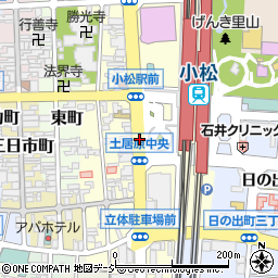 小松駅周辺の地図