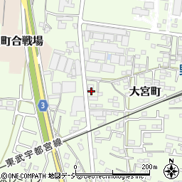 栃木県栃木市大宮町2495周辺の地図