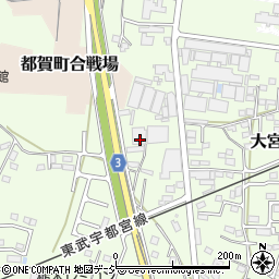 栃木県栃木市大宮町2483周辺の地図
