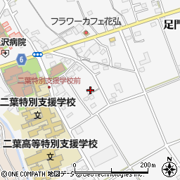 群馬県高崎市足門町302周辺の地図