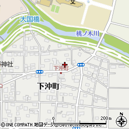 群馬県前橋市下沖町239周辺の地図