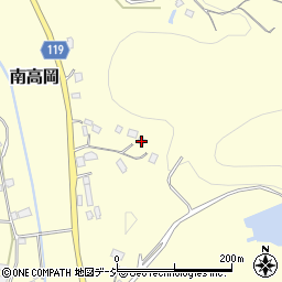 栃木県真岡市南高岡183周辺の地図