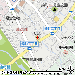 ゲオ　桐生店周辺の地図