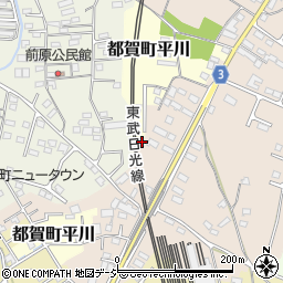 栃木県栃木市都賀町合戦場664周辺の地図