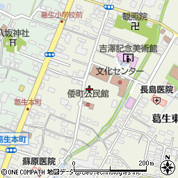 栃木県　警察本部佐野警察署葛生交番周辺の地図