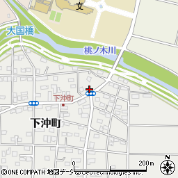 群馬県前橋市下沖町227周辺の地図