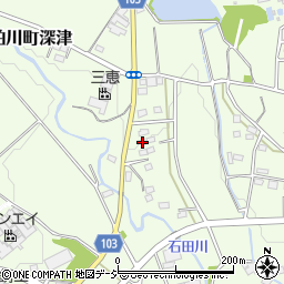 群馬県前橋市粕川町深津1249周辺の地図