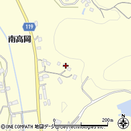 栃木県真岡市南高岡180周辺の地図