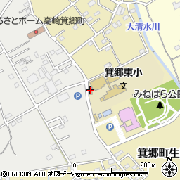 箕郷東小げんきっこクラブがくどう保育所周辺の地図