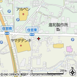 長野県上田市住吉40-2周辺の地図
