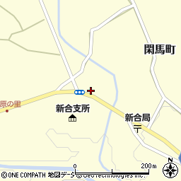 栃木県佐野市閑馬町347周辺の地図