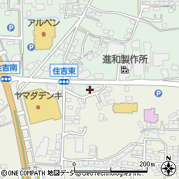 長野県上田市住吉40-13周辺の地図
